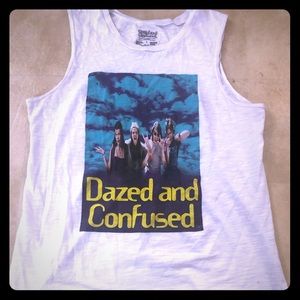 Dazed and Confused Graphic men tank top.